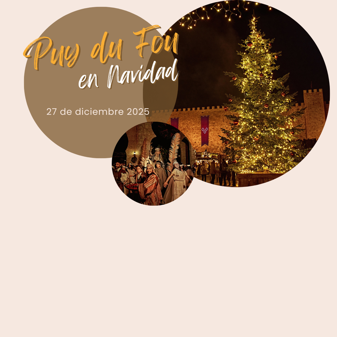 PUY DU FOU #EN NAVIDAD # AUTOBÚS I/V + ENTRADA  #27 DICIEMBRE